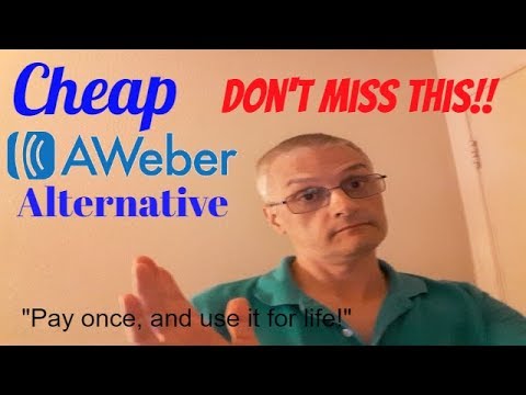 Cheap Aweber Alternative – Pay Once – Use For Life! post thumbnail image