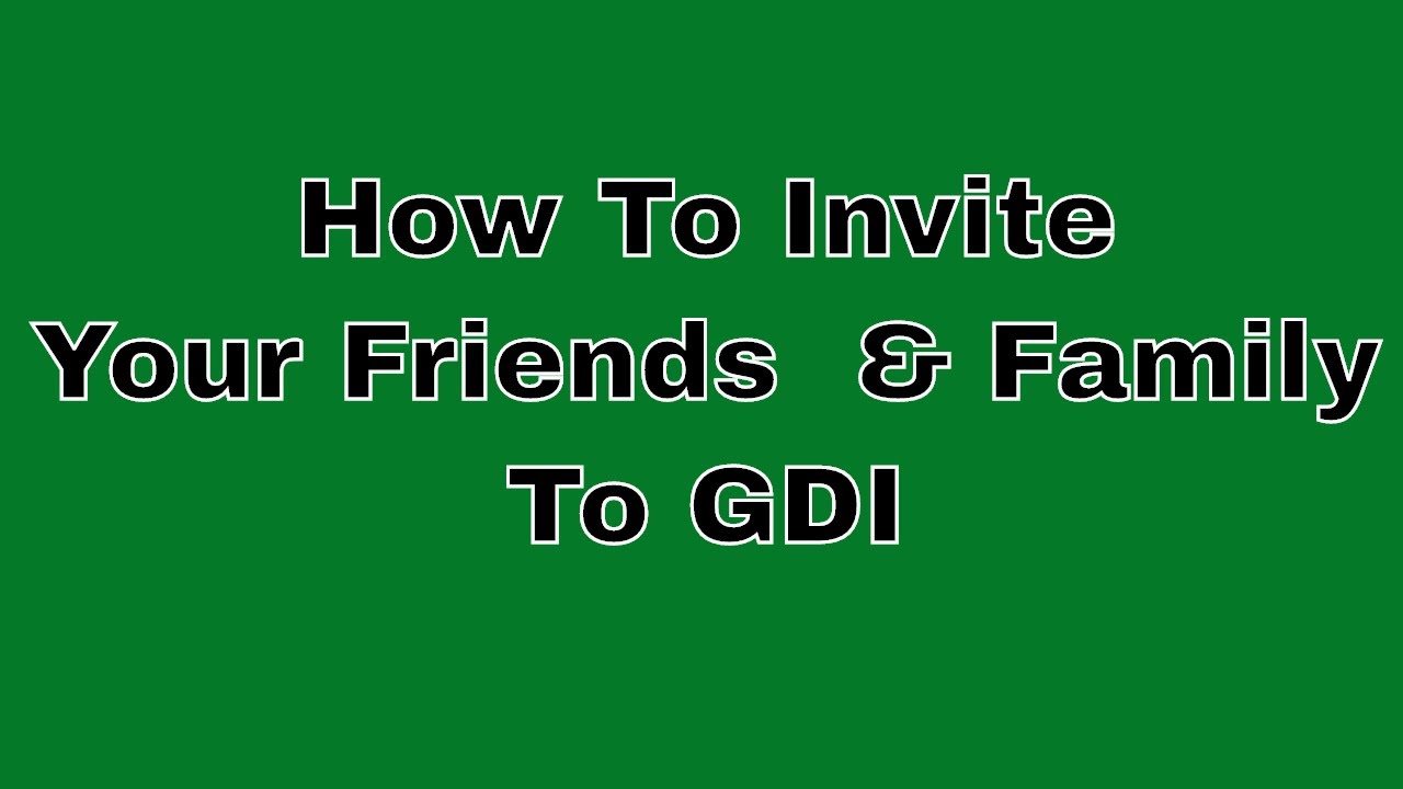GDI – Easy Way To Invite Friends and Family – Global Domains International post thumbnail image