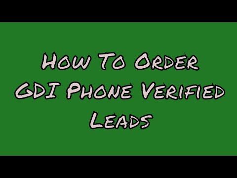 GDI – How To Order Your Phone Verified Leads To Promote Your Global Domains International Business post thumbnail image