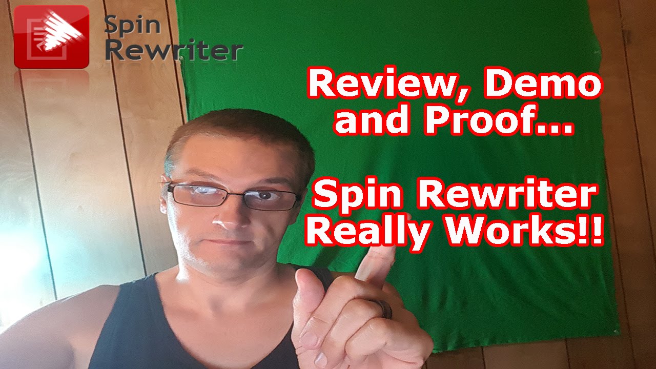 Spin Rewriter Review, Demo And Proof It Works!! post thumbnail image