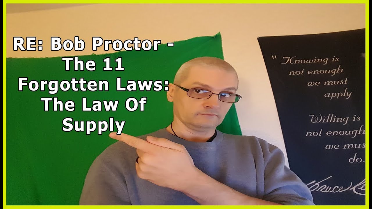 Re: Bob Proctor – The 11 Forgotten Laws: The Law Of Supply  Day 30/62 post thumbnail image