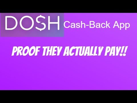 DOSH Cash Back App – Proof That They Actually Do Pay! post thumbnail image