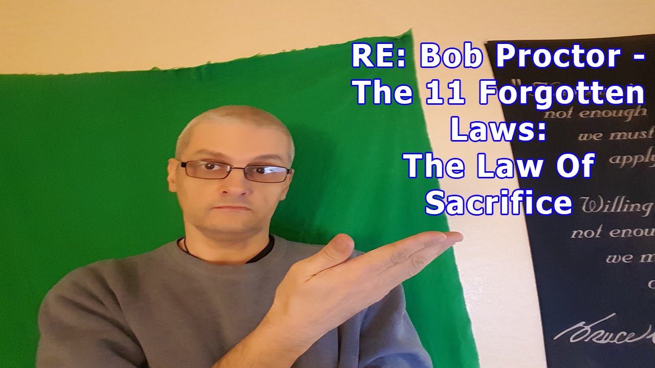 Re: Bob Proctor – The 11 Forgotten Laws: The Law Of Sacrifice – Day 37/62 post thumbnail image