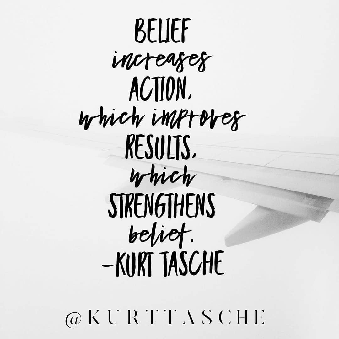 Belief increases action, which improves results, which strengthens belief. Follo… post thumbnail image