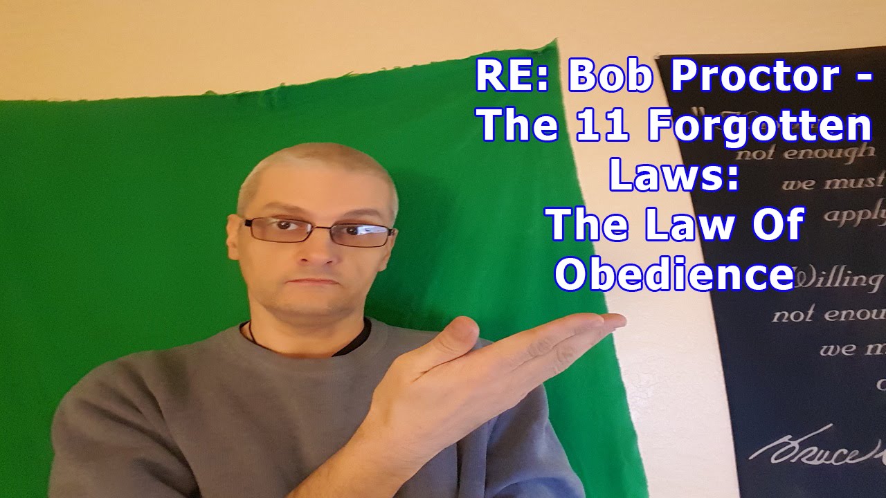 Re: Bob Proctor – The 11 Forgotten Laws: The Law Of Obedience – Day 38/62 post thumbnail image