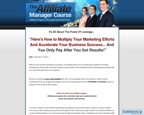 The Affiliate Manager Course | Affiliate Program Management Made Easy post thumbnail image