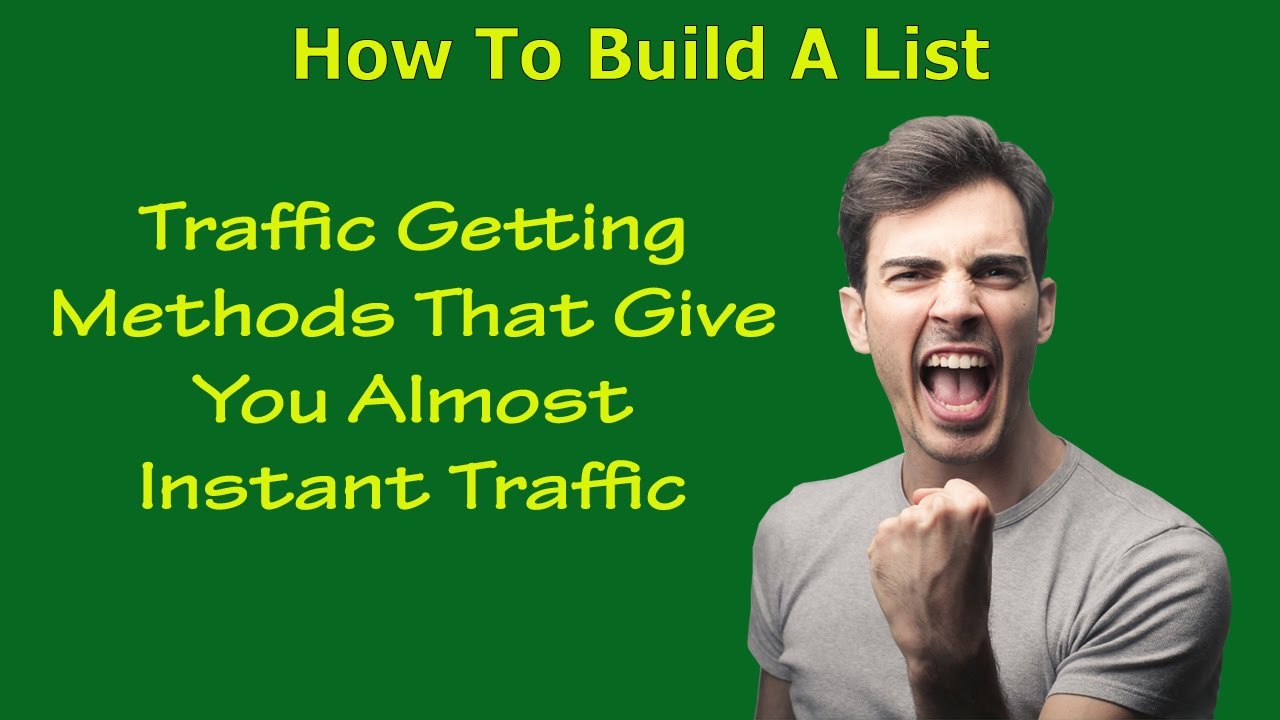 How To Build A List – Traffic Getting Methods That Give You Almost Instant Traffic post thumbnail image