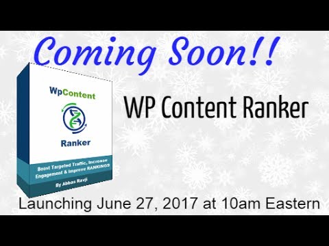 WP Content Ranker – Coming Soon post thumbnail image