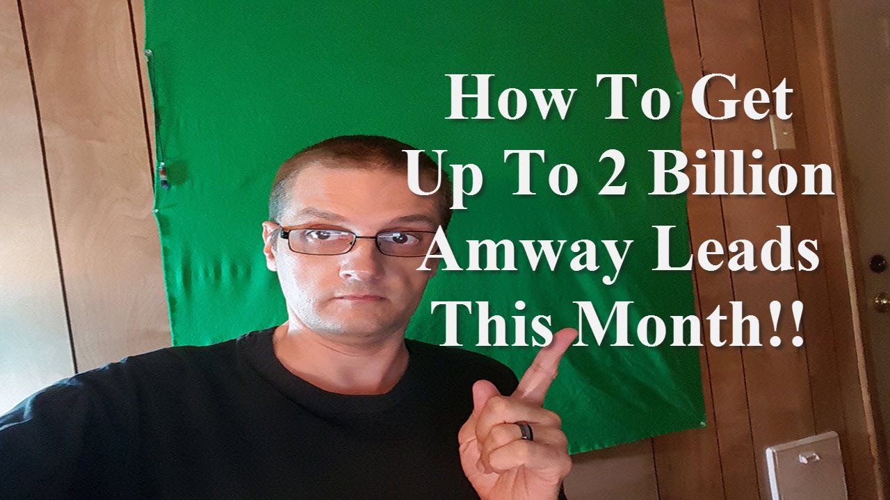 Amway Leads – How To Get 2 Billion Free Leads For Amway This Month post thumbnail image