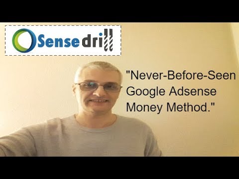 SenseDrill – Unique Never-Before-Seen Google Adsense Money Method post thumbnail image