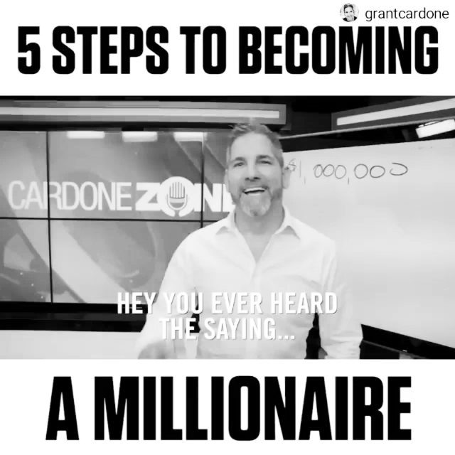 #Repost @grantcardone
• • • • •
Want to become a millionaire? Watch this video a… post thumbnail image