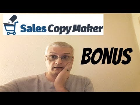 Sales Copy Maker Bonus post thumbnail image