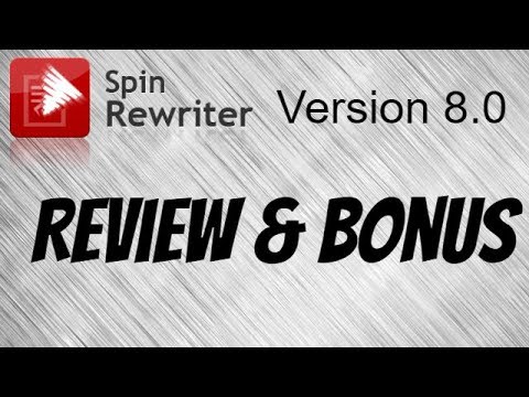 Spin Rewriter [Review & Bonus] – Version 9.0 is here! post thumbnail image
