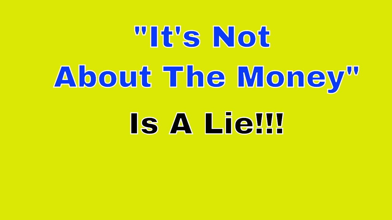"It's Not About The Money" Is A Lie – The Truth About Making Money In A Home Business post thumbnail image
