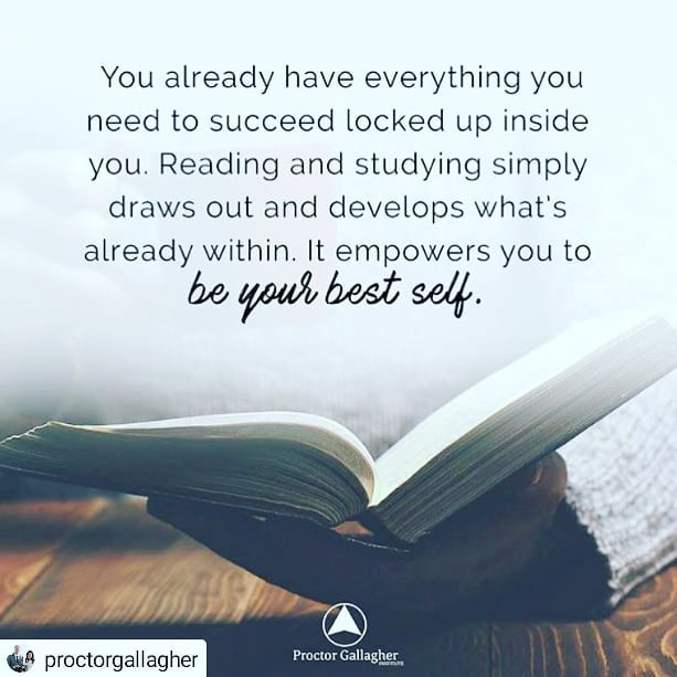 #Repost @proctorgallagher
• • • • 
What book or audio book are you studying righ… post thumbnail image
