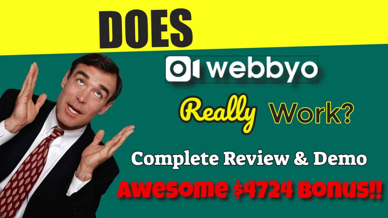 Webbyo – Does Webbyo Really Work? [Complete Review & Demo] + Awesome $4724 Bonus! post thumbnail image